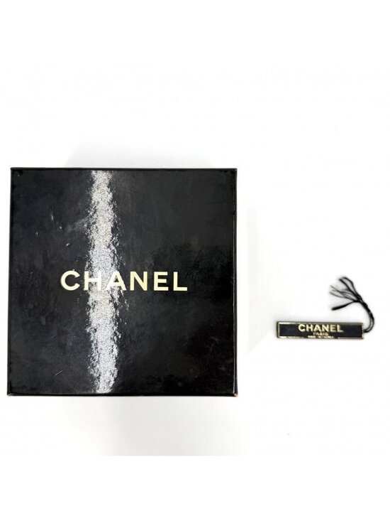 Chanel Belt Medal Chain CC Logo Vintage Leather Red Gold